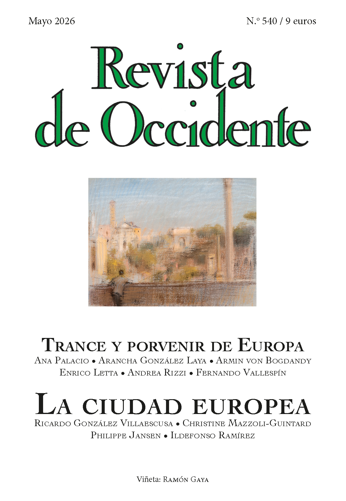 REVISTA DE OCCIDENTE 540