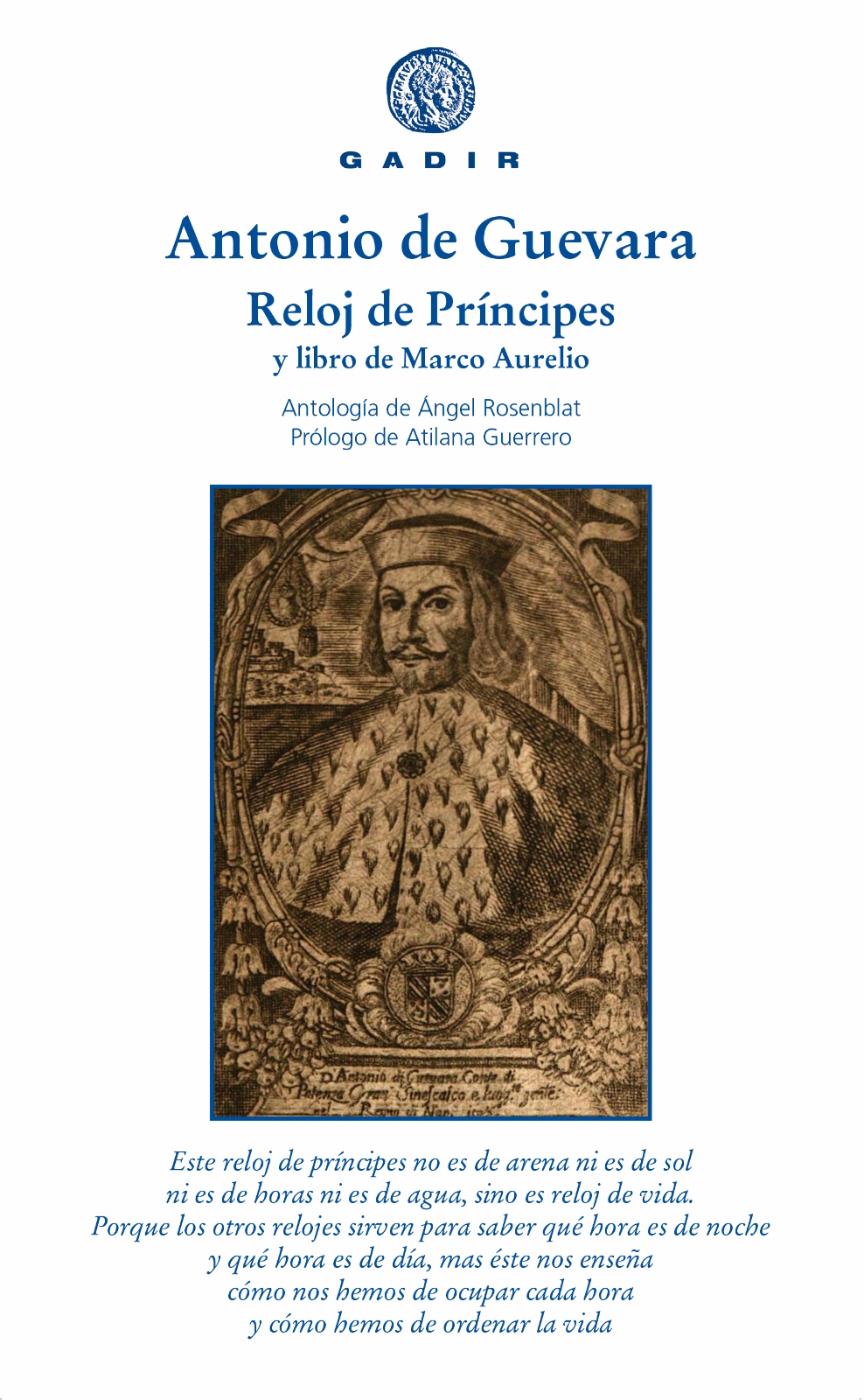 RELOJ DE PRÍNCIPES Y LIBRO DE MARCO AURELIO