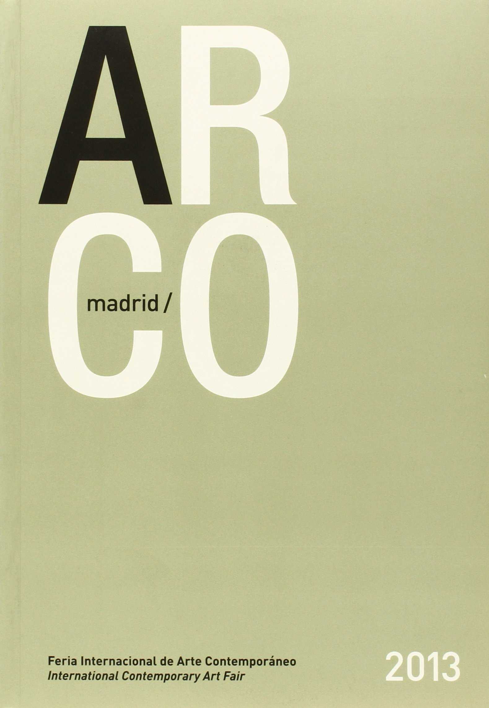 CATÁLOGO ARCOMADRID, 2013