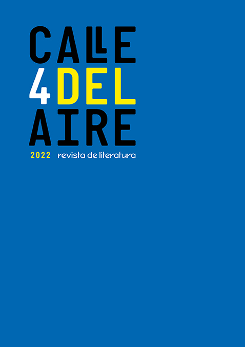 CALLE DEL AIRE. REVISTA DE LITERATURA, 4