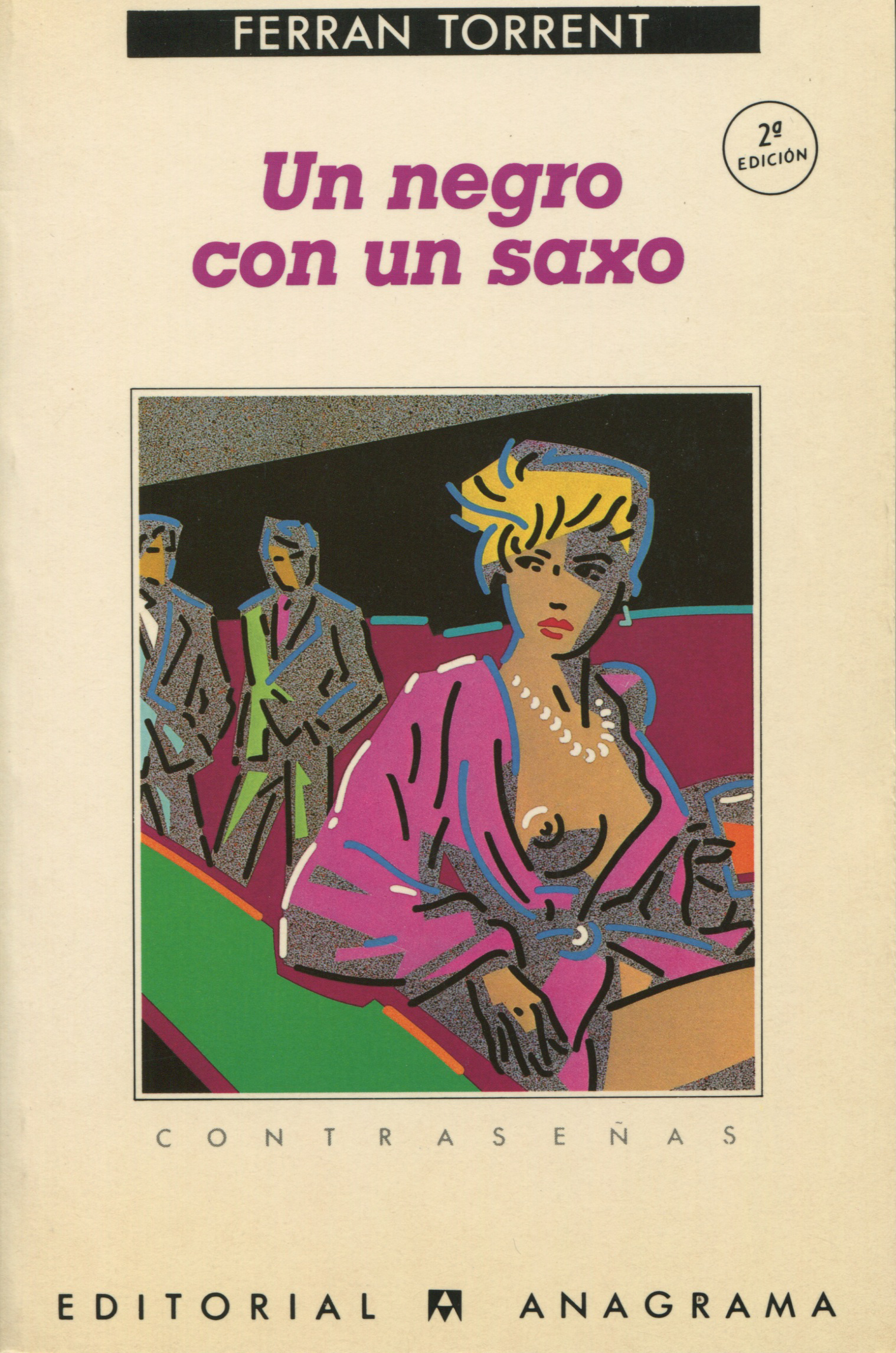 UN NEGRO CON UN SAXO