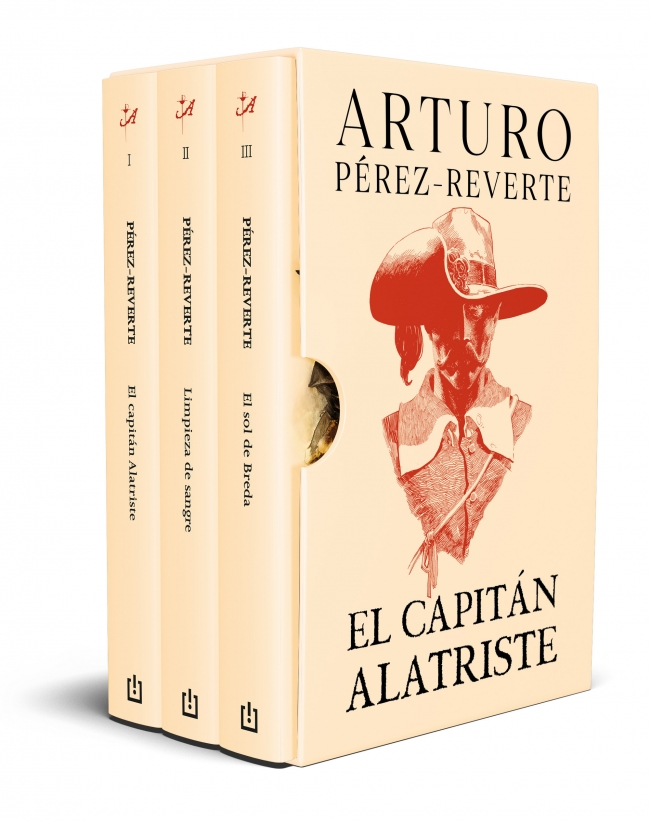ESTUCHE CAPITÁN ALATRISTE (CONTIENE: EL CAPITÁN ALATRISTE  LIMPIEZA DE SANGRE  EL SOL DE BREDA)