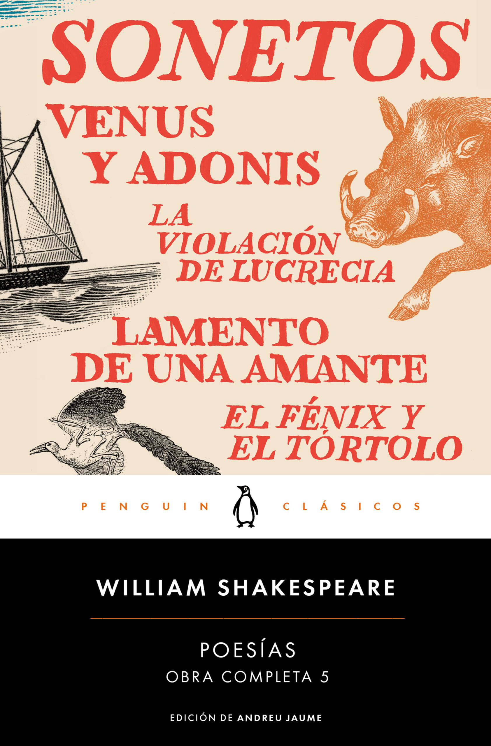 POESÍAS (OBRA COMPLETA SHAKESPEARE 5)
