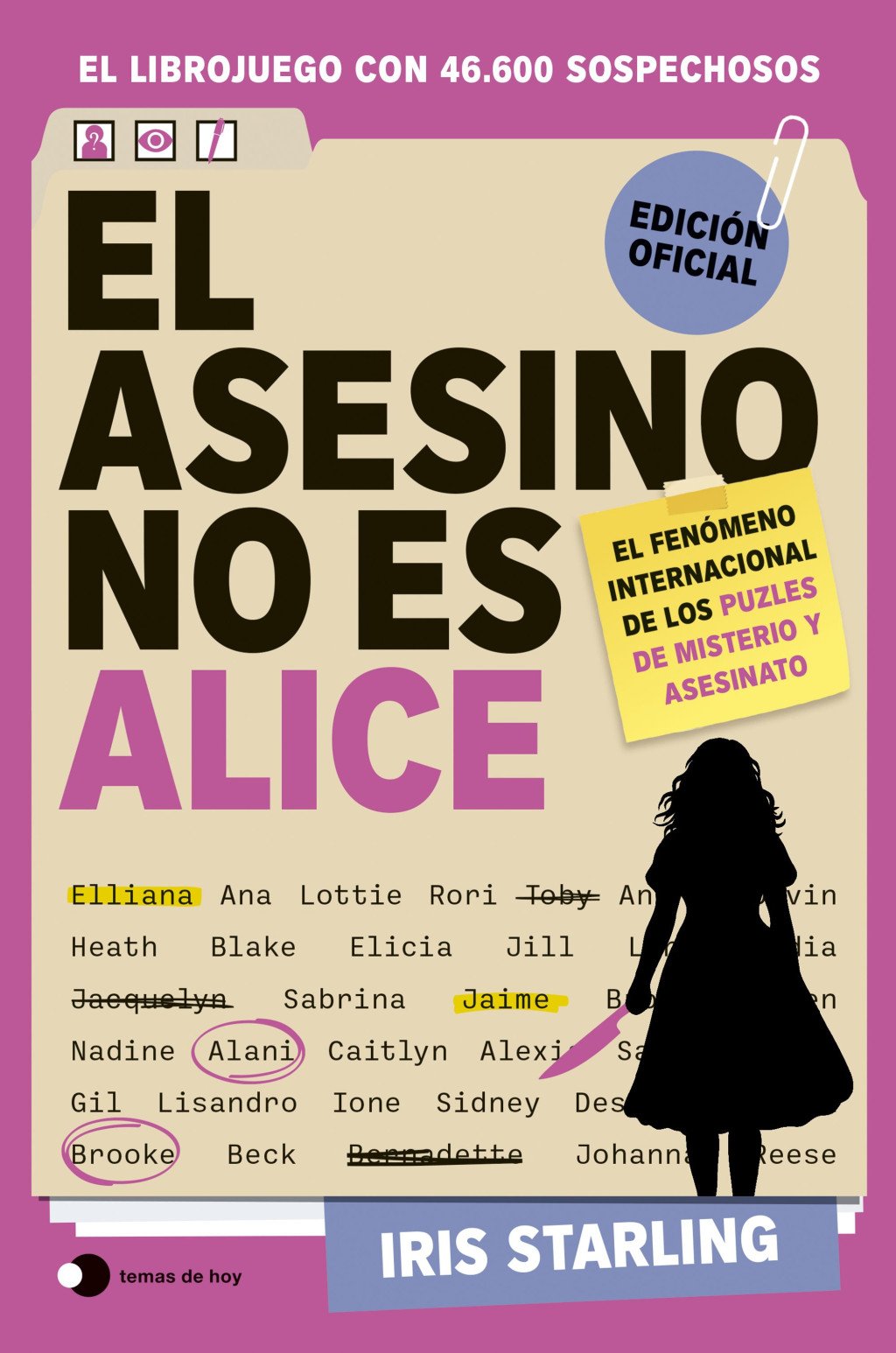 EL ASESINO NO ES ALICE